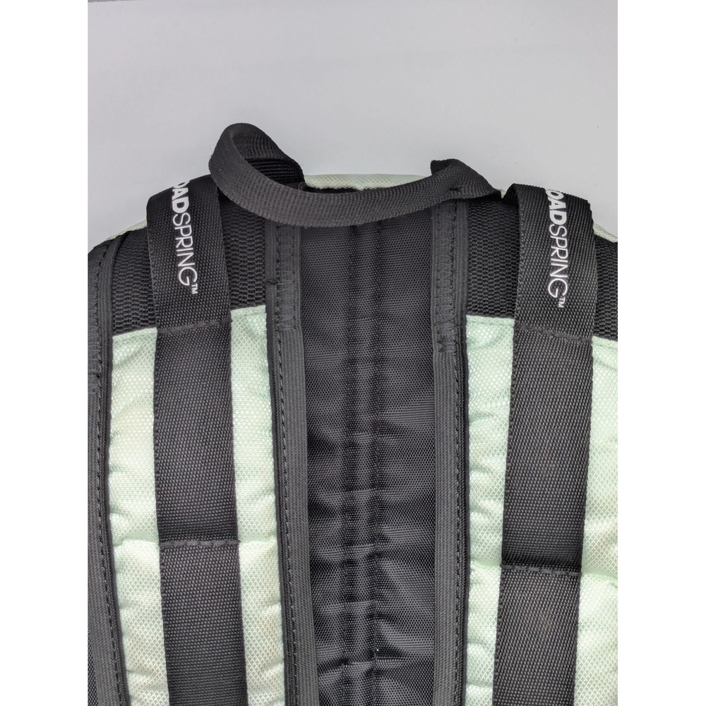 adidas Light Green Black Backpack Book Bag Laptop School Travel 20x15x6 - Picture 14 of 15